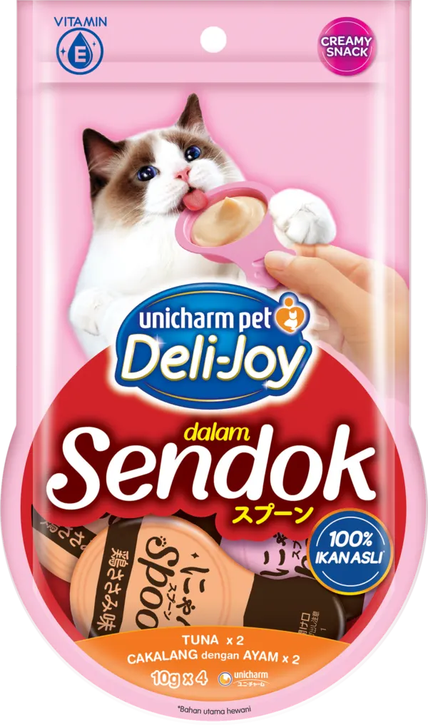 Deli-Joy Sendok Tuna & Cakalang dengan Ayam