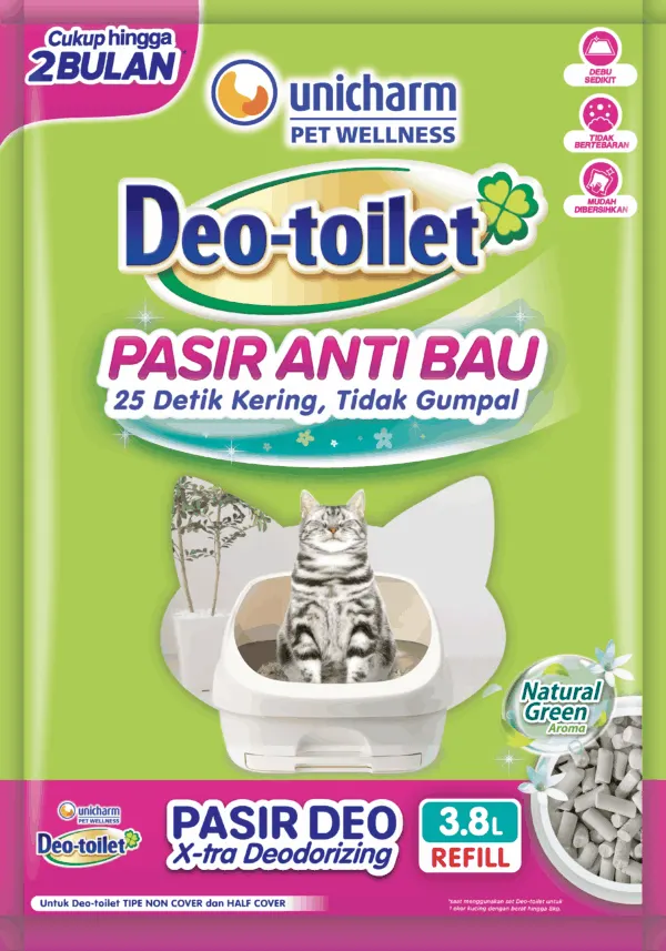 Deo toilet Pasir Deo 3.8L (3D Packshot)