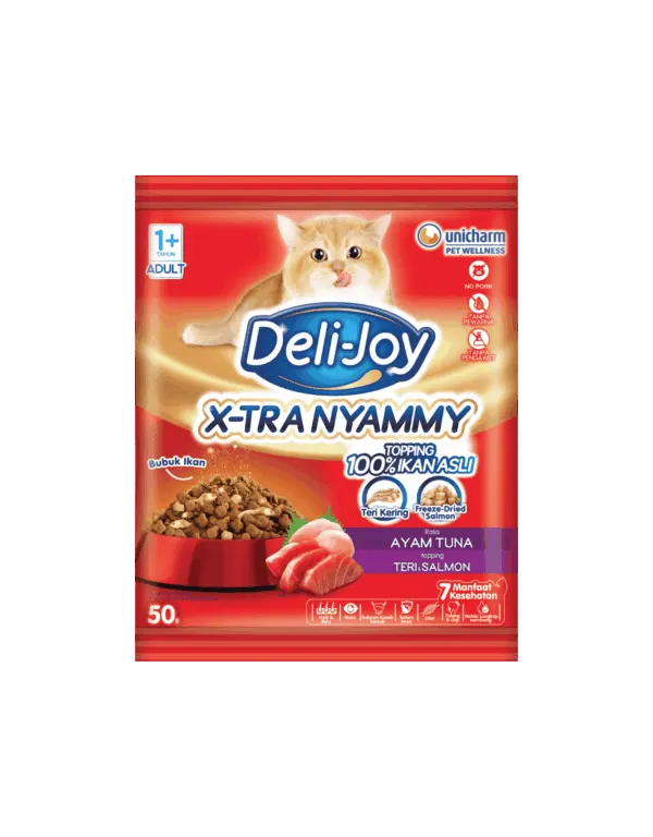 Ayam Tuna Topping Teri & Salmon 50g