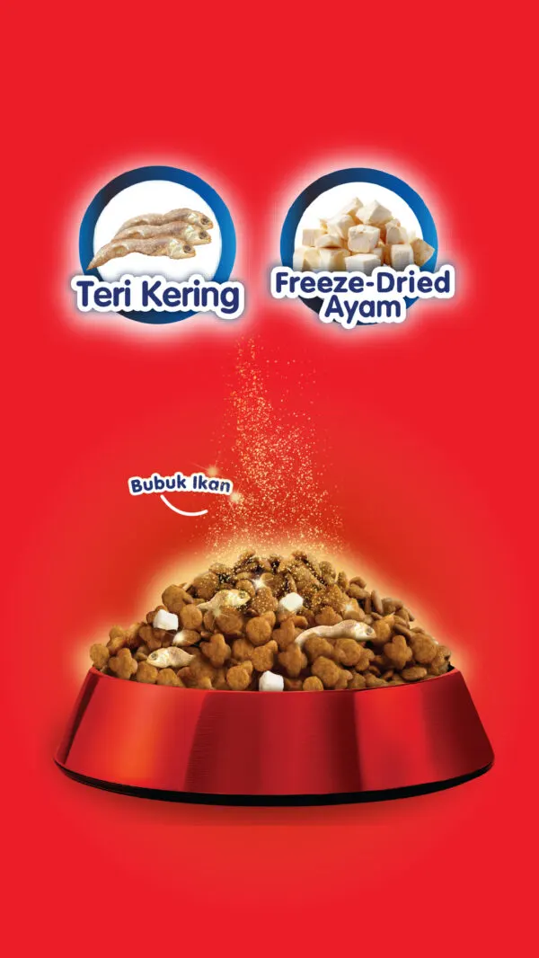 Deli-Joy Dry Adult Ayam Tuna Topping Teri & Ayam