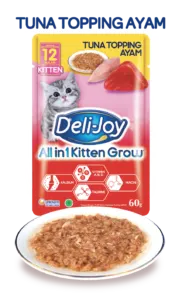 Kitten Wet Pouch Tuna Topping Ayam